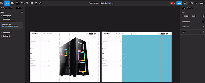 Website Prototype Figma