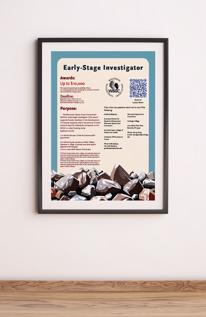 Wisconsin Space Grant Consortium Collateral