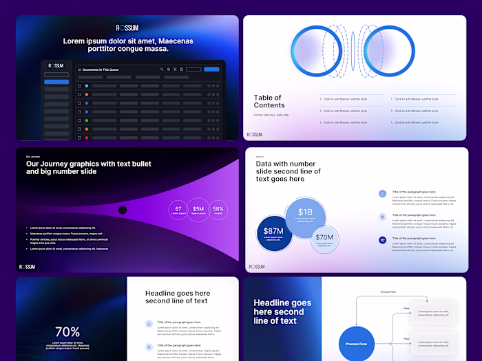 ROSSUM Presentation Template