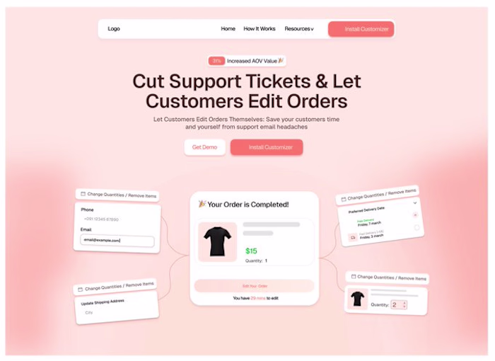 Landing Page UI