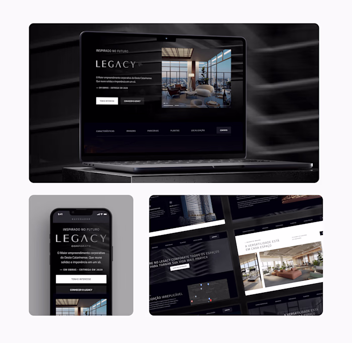 Legacy ▪️ Luxury Property Landing Page