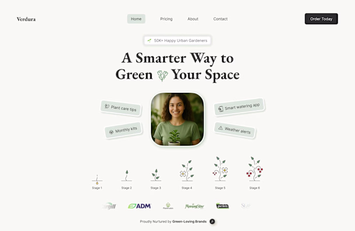 Green your space using Verdura