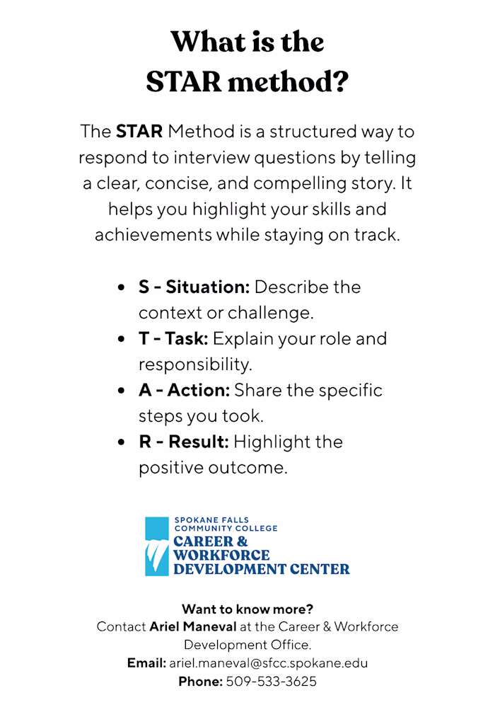 Designed a concise interview-preparation handout