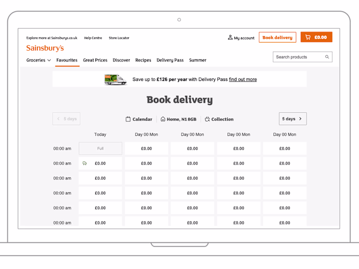 Sainsbury's delivery