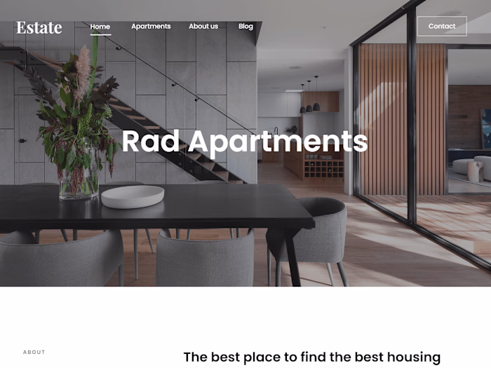 Real Estate Website