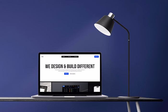 Design agency website