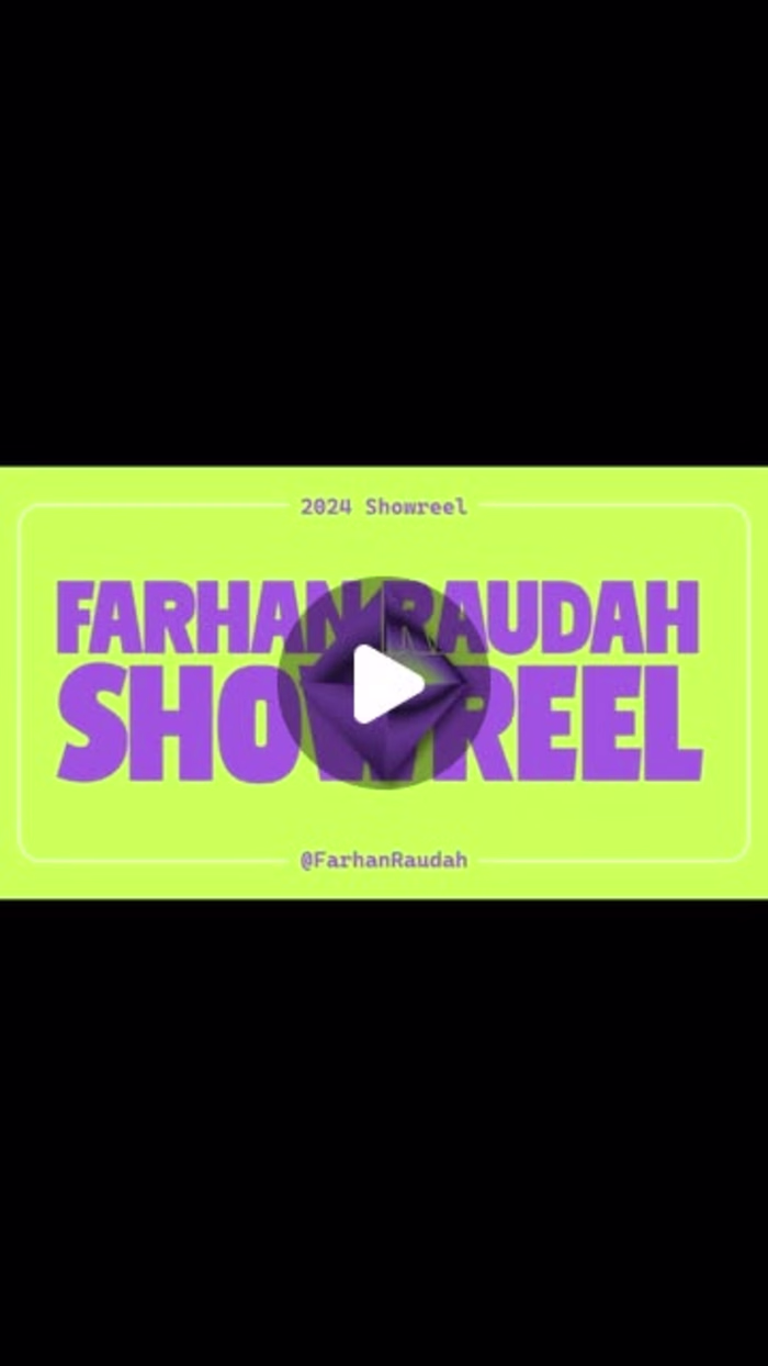 Farhan PaanRF on Instagram: “Motion graphic showreel 🚀 Last we…