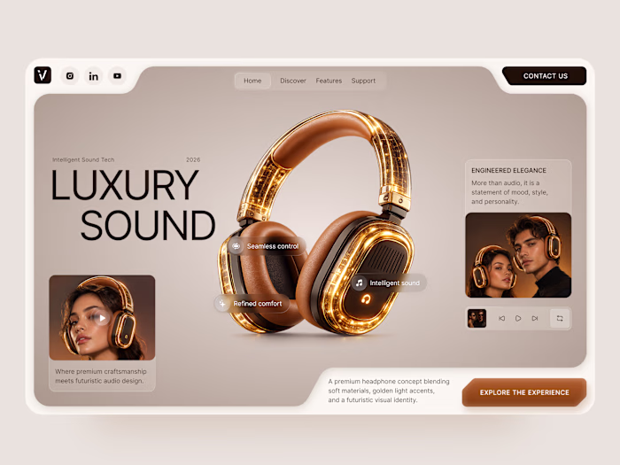 Post
Luxury Sound — Premium Headphones