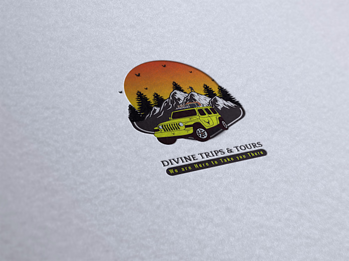 Divine Trips and Tours Logo Design