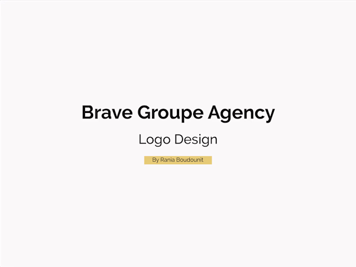 BraveGroupe - Logo Creation