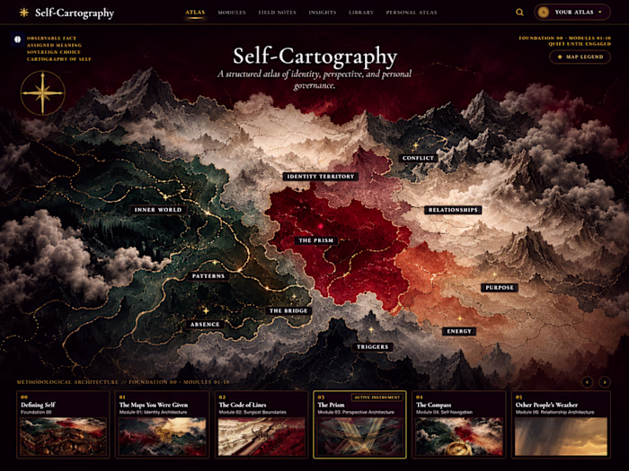 Introducing Self-Cartography, a living, interactive