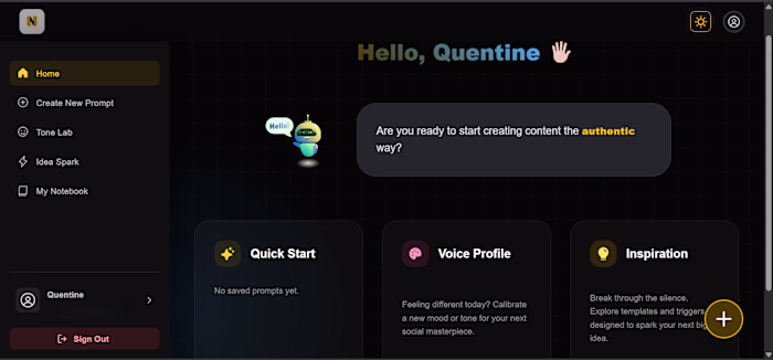 VoiceCraftAI: A Persona-Driven AI Content