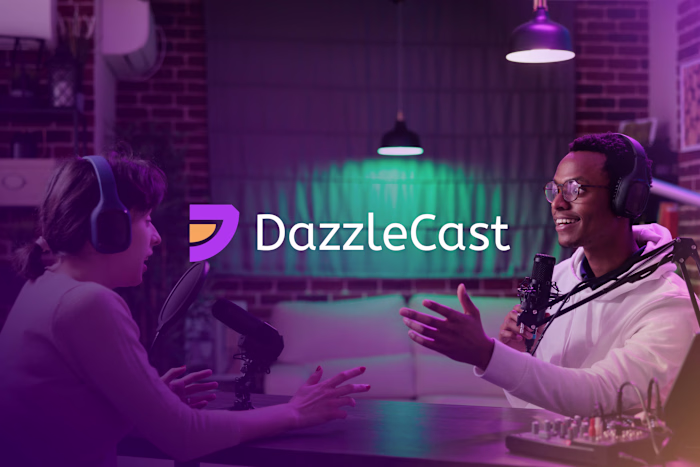 DazzleCast - Podcast Platform Branding