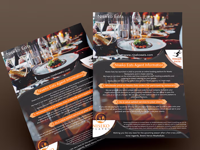 Flyer design