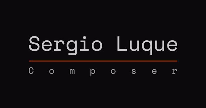 Sergio Luque — Composer Portfolio