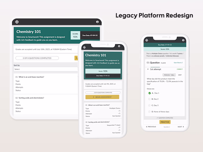Legacy Platform Redesign
