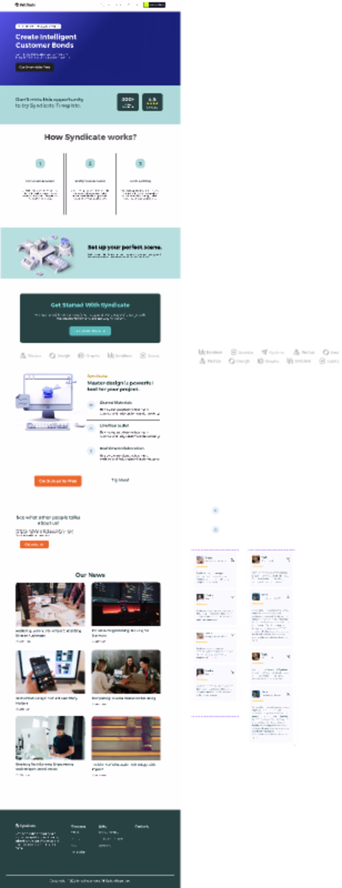Syndicate Webpage Redesigned