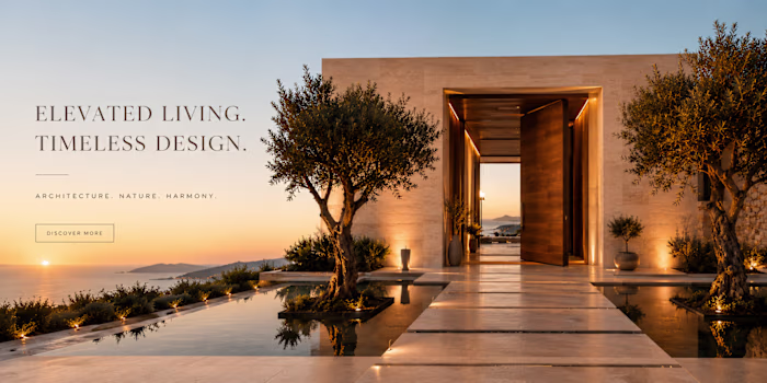  Web Banner. Elegant luxury