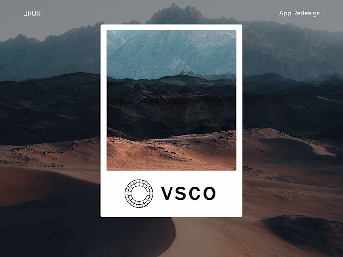 VSCO | App Research & Redesign