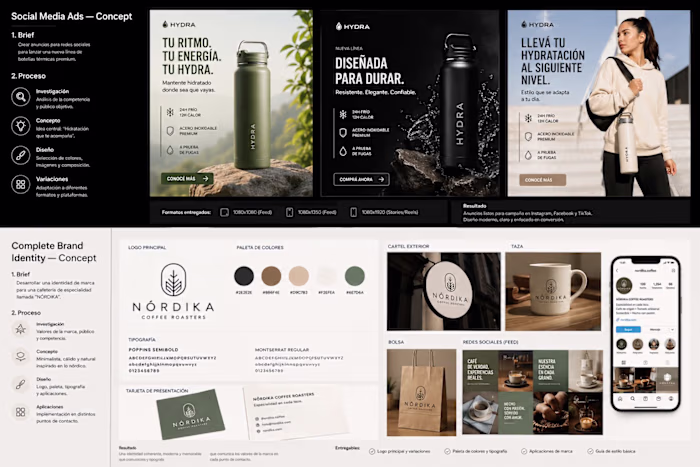 Diseño e Identidad de Marca — Concepto