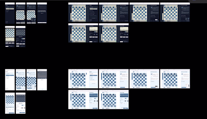 Interactive Chess Application UI/UX &