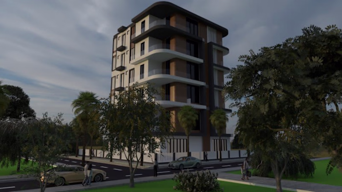 Residential/Commercial Building - 3D Modelling Project 