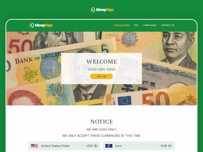 Money Daysis registered as a
