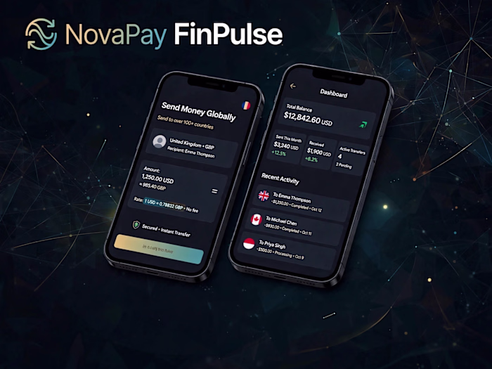 FinPulse — Premium Cross-Border Remittance