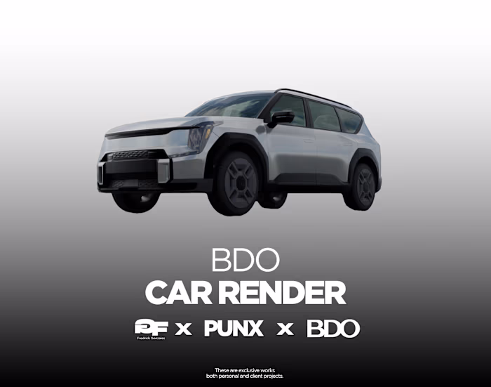 BDO Car Render