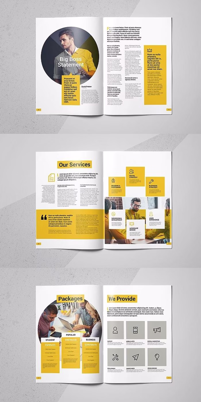 Corporate Brochure| Magazine Layout
