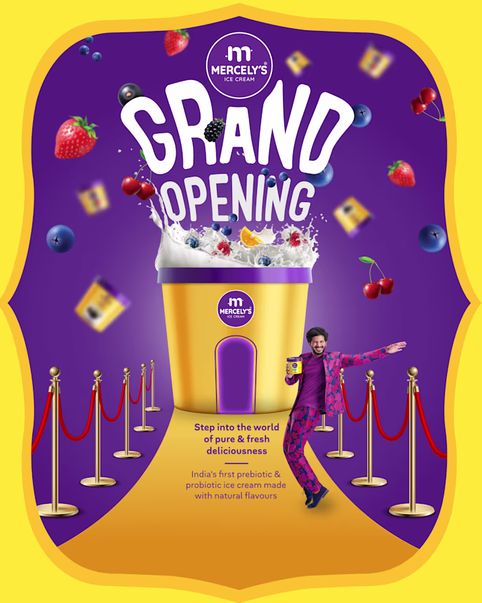 Creative Graphics for Merceley's Ice Cream