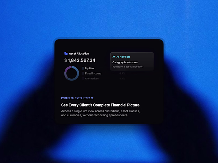 Managing complex client portfolios, tracking
