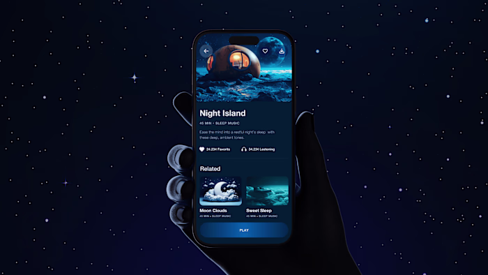SLEEP AID: Sleep App || App Design