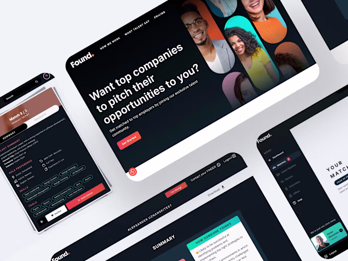 FOUND | Digital Recruitment Platform 🇨🇭