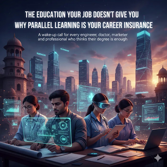 Your formal education has brought