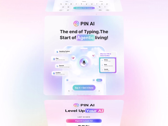 PIN AI — Social Media Creatives for a Web3 AI App