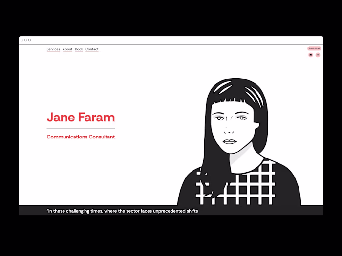 Jane Faram - Site Design & Development