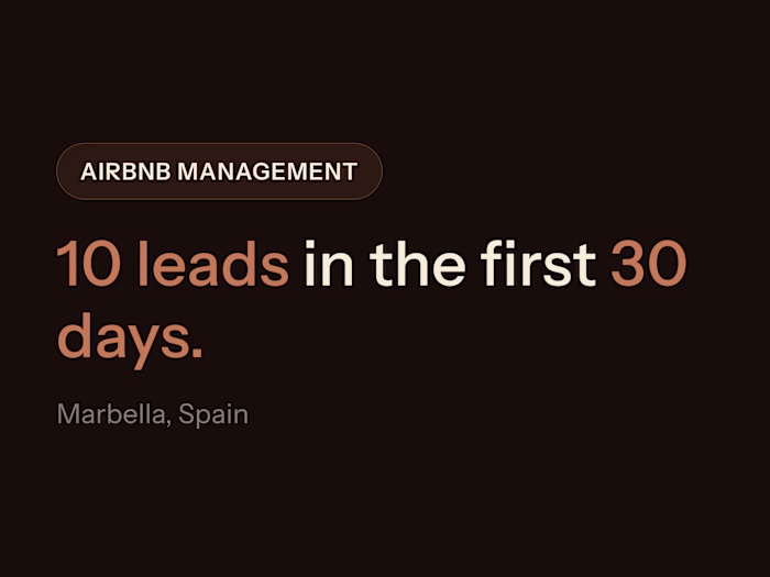 A new short-let management company