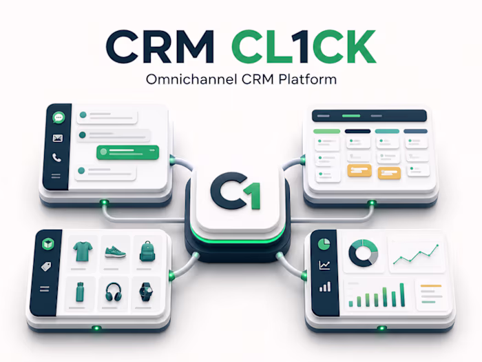CRM CL1CK — Omnichannel SaaS CRM