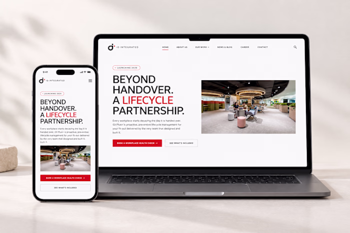 A landing page implementation for