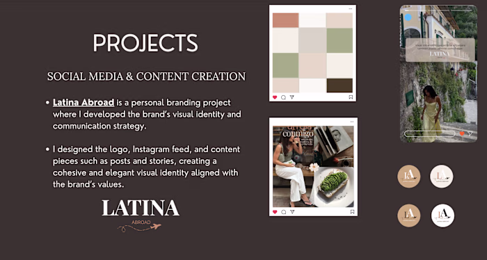 Social Media, Branding and Content Creation work