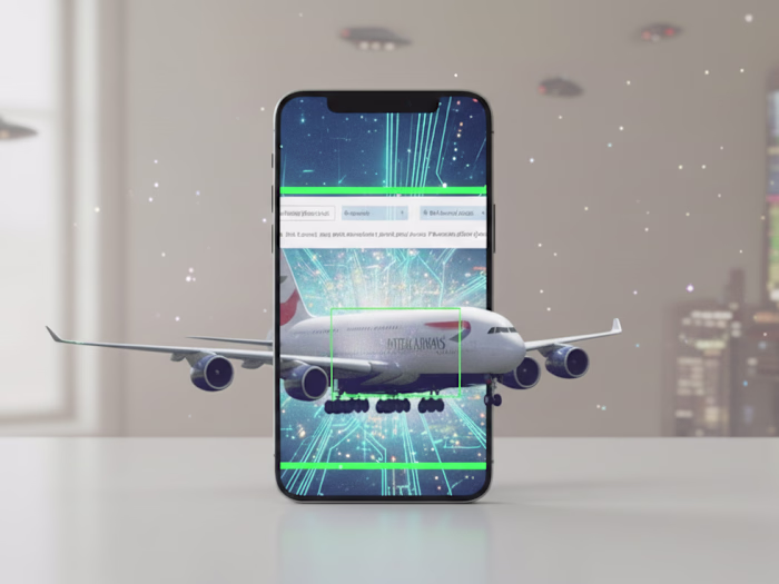 Custom web-panel for airport camera