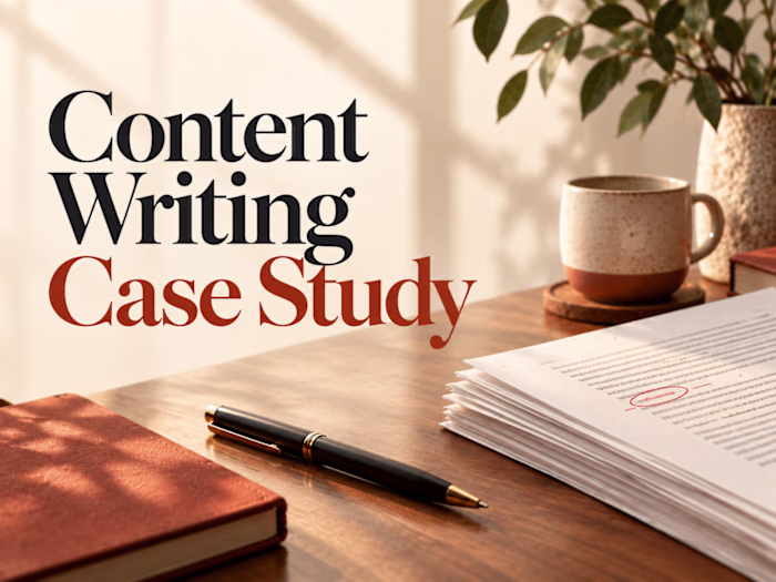 Content Writing Case Study