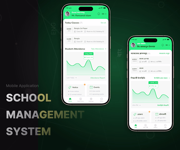School Management System Mobile Application (EMS)