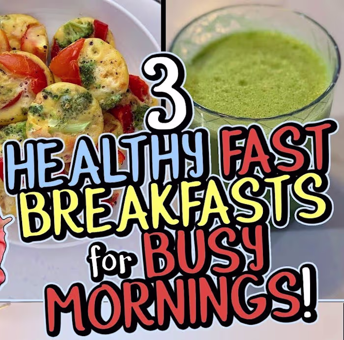 Quick and Easy Healthy Breakfast Ideas for Busy Mornings