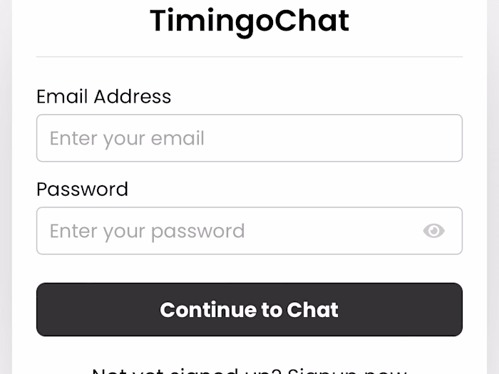 TimingoChat