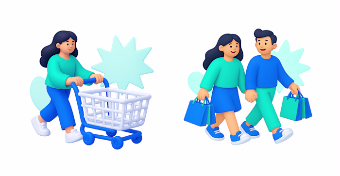 Illustrations for Ecommerce 