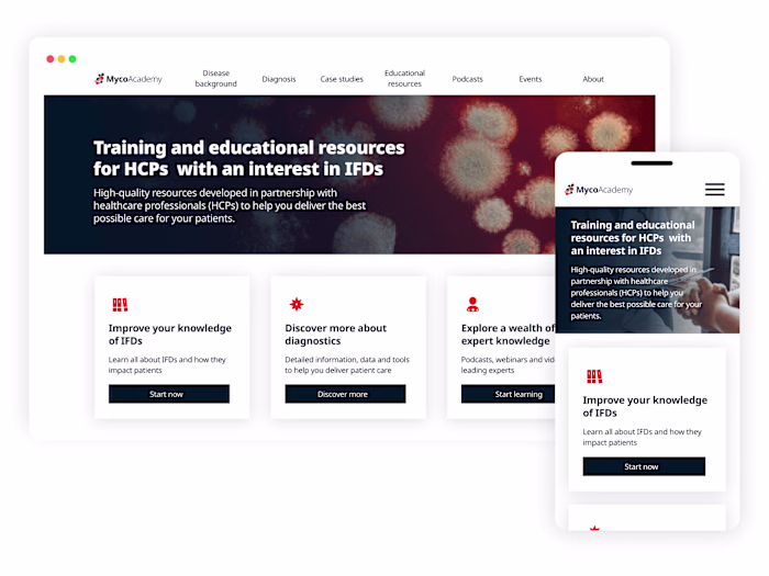 MycoAcademy non-promotional, and educational platform