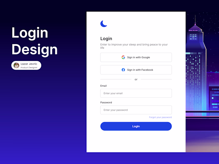 Login Design Concept