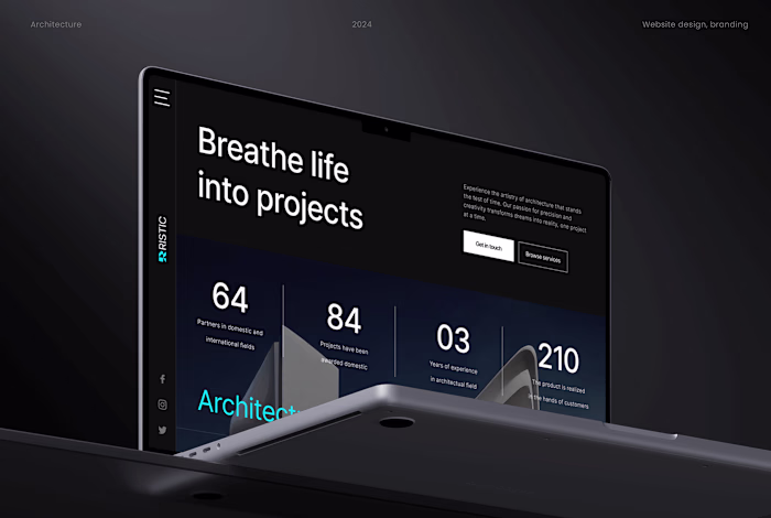Ristic - Stunning Architecture Website